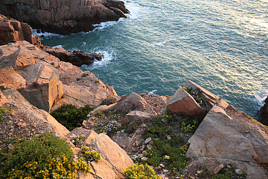 海岸礁石,嵊泗,大海