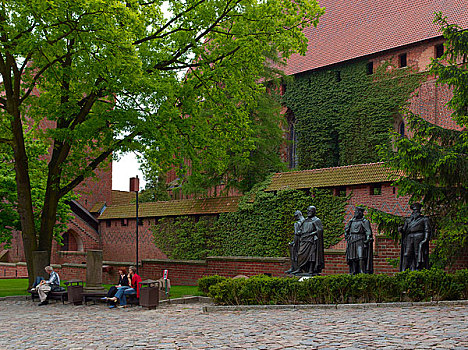 波兰马尔堡siegfried,von,feuchtwangen塑像