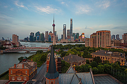 上海城市夜景