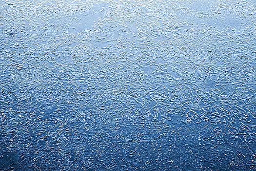 冰,层次,冰冻,河,水,深蓝,自然背景,纹理