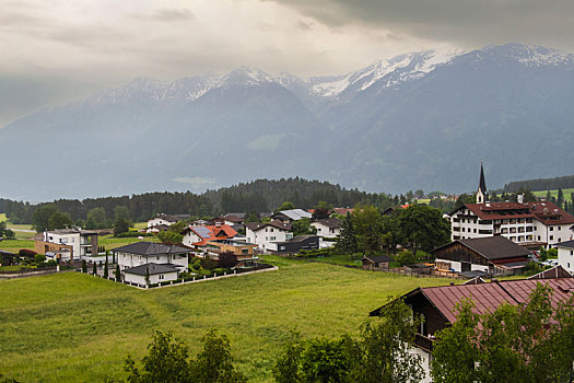 阿尔卑斯山区风光