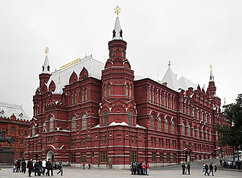 历史,博物馆,红场,莫斯科