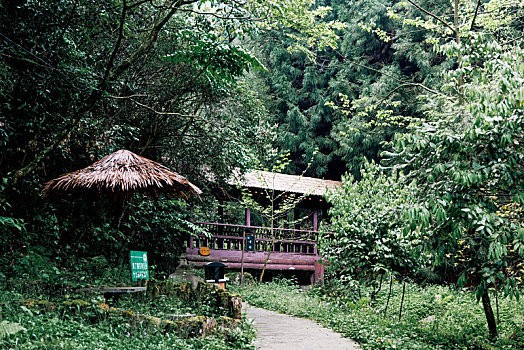 广元朝天水磨沟风景点