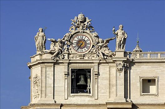 钟,圣彼得大教堂,梵蒂冈,罗马