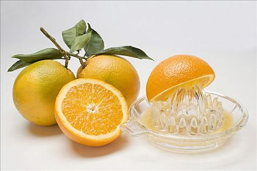 果汁,橘子,柑橘压榨器