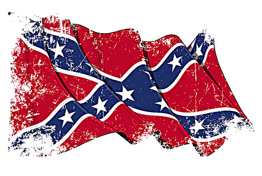 南部联邦,叛逆,旗帜,低劣