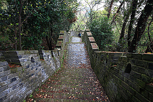 东钱湖,小八达岭,长城,城墙