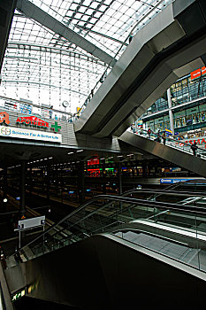 interior,德国柏林中央火车站