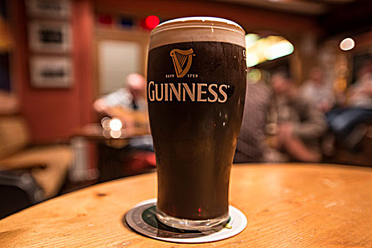 品脱,吉尼斯黑啤酒,酒吧,爱尔兰,欧洲