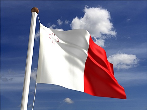 马耳他,旗帜
