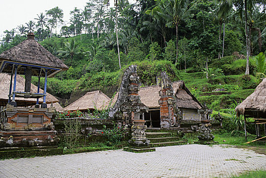印度尼西亚,巴厘岛,庙宇,11世纪