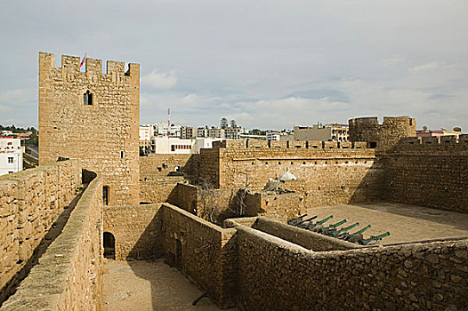 摩洛哥,大西洋海岸,葡萄牙,堡垒,户外