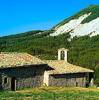 小教堂,17世纪,阿尔卑斯山,法国