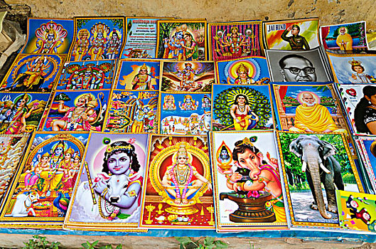 书本,宗教,故事,销售,喀拉拉,印度,亚洲