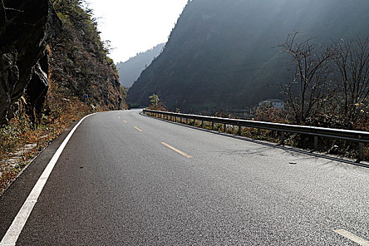 四川,山区,省道,路面