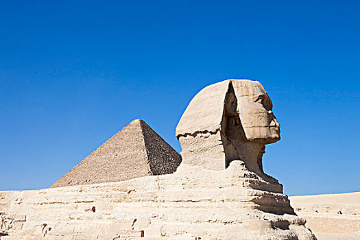 狮身人面像,金字塔,吉萨金字塔,开罗,埃及