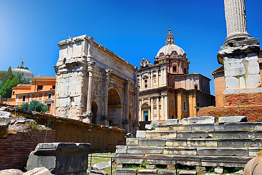 庙宇,古罗马广场
