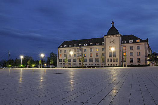 市政厅,萨斯尼茨,地区,梅克伦堡,梅克伦堡州,德国