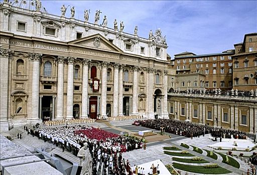 开幕,教皇,梵蒂冈,罗马,意大利,欧洲