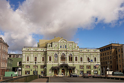 歌剧院,剧院,圣彼得堡,俄罗斯