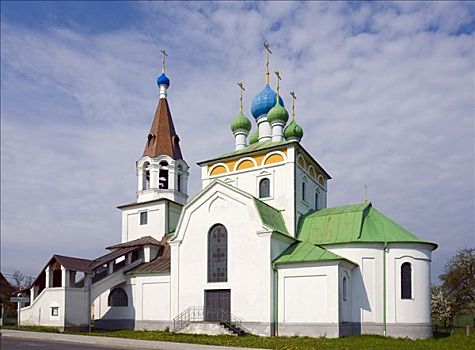 教堂,奥洛摩兹,地区,摩拉维亚,捷克共和国,欧洲