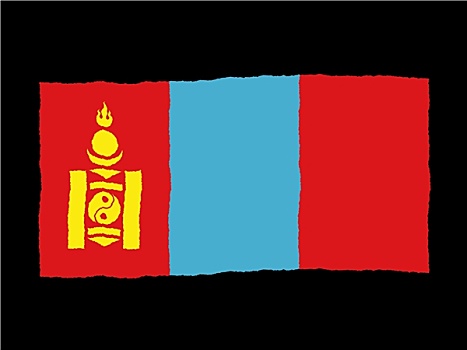 旗帜,蒙古