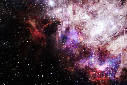 抽象,科学,背景,星系,星云,太空