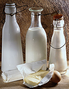 牛奶,乳制品