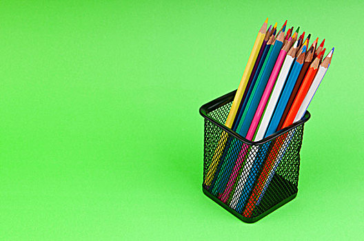 彩色,铅笔,背景