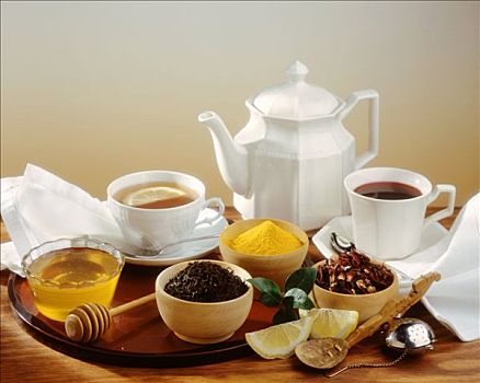 茶,柠檬,果茶,茶叶,蜂蜜