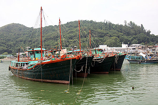 中国香港大屿山集贸市场