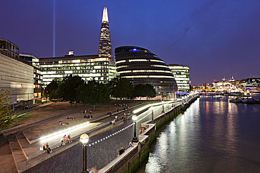 市政厅,靠近,塔桥,伦敦,英格兰,英国,欧洲
