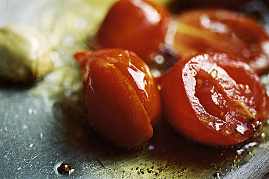 西红柿,油