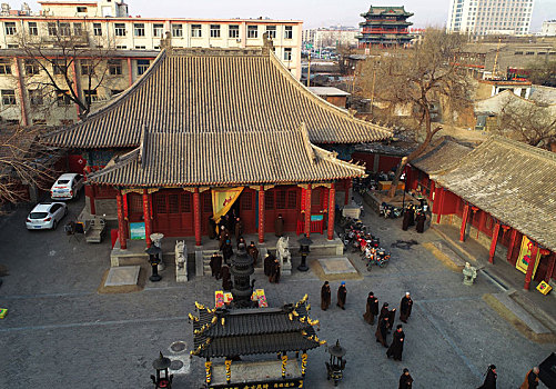 河北宣化明代古刹时恩寺