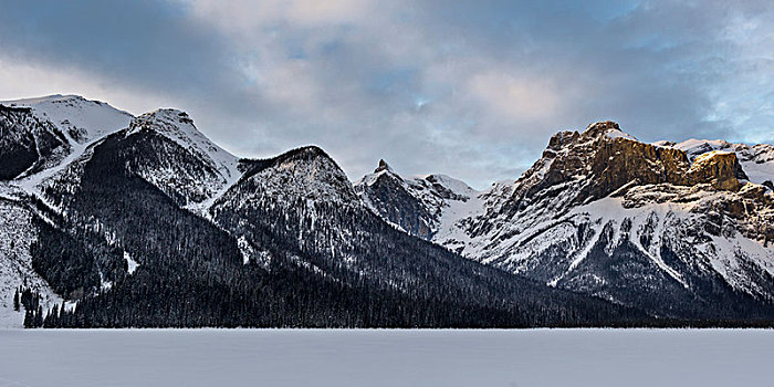 冰冻,翡翠湖,幽鹤国家公园,不列颠哥伦比亚省,加拿大