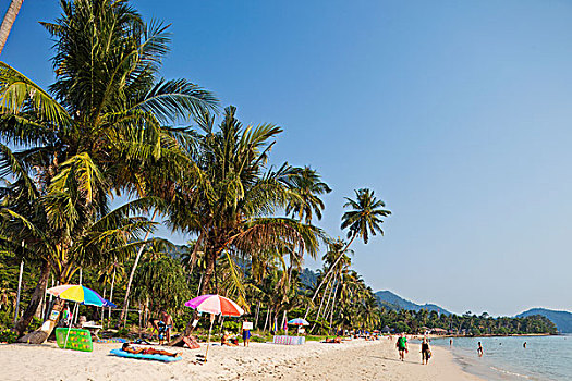泰国,省,寂静沙滩