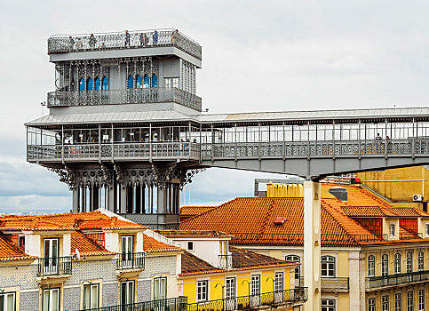 电梯,里斯本,葡萄牙,欧洲