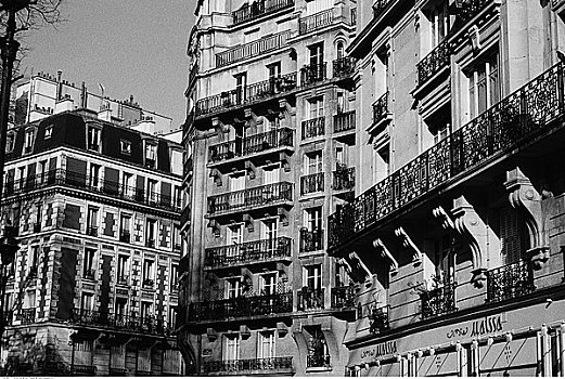公寓楼,巴黎,法国