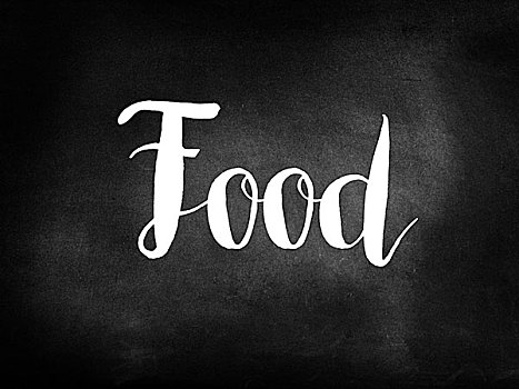 食物,书写,黑板