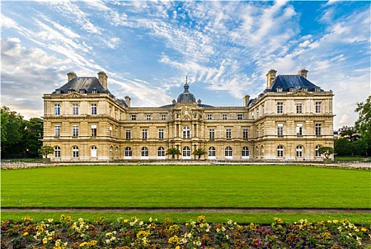 卢森堡,宫殿,巴黎,法国