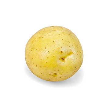 土豆,黄色,一个