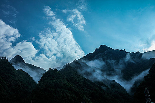 恩施,大山,湖北,山区,云海,云雾,高山,神秘,群山,山峰,鄂西