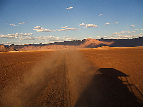 尘土,道路,纳米比亚