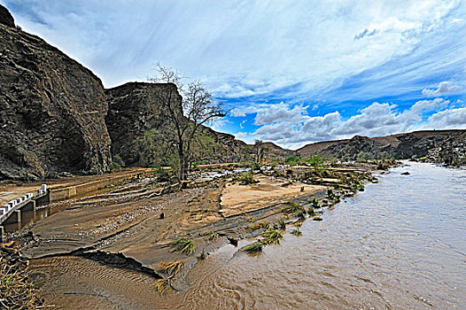 峡谷,纳米比亚,非洲