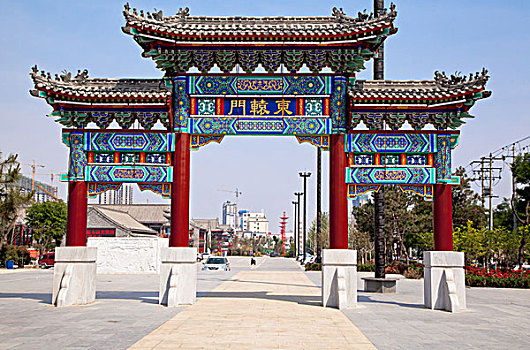 中式古典牌楼