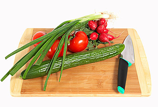 蔬菜,木板