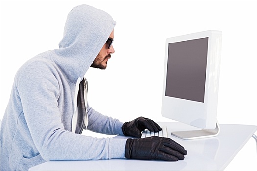 严肃,盗取,黑客攻击,笔记本电脑