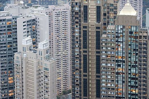 中国,香港,建筑