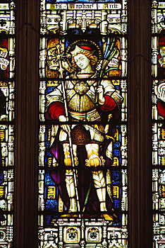 西部,窗户,赫里福德,大教堂,英格兰,20世纪,艺术家