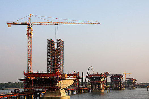 建筑,桥,2007年,2009年,长,南方,局部,祝福,安静,威胁,港口